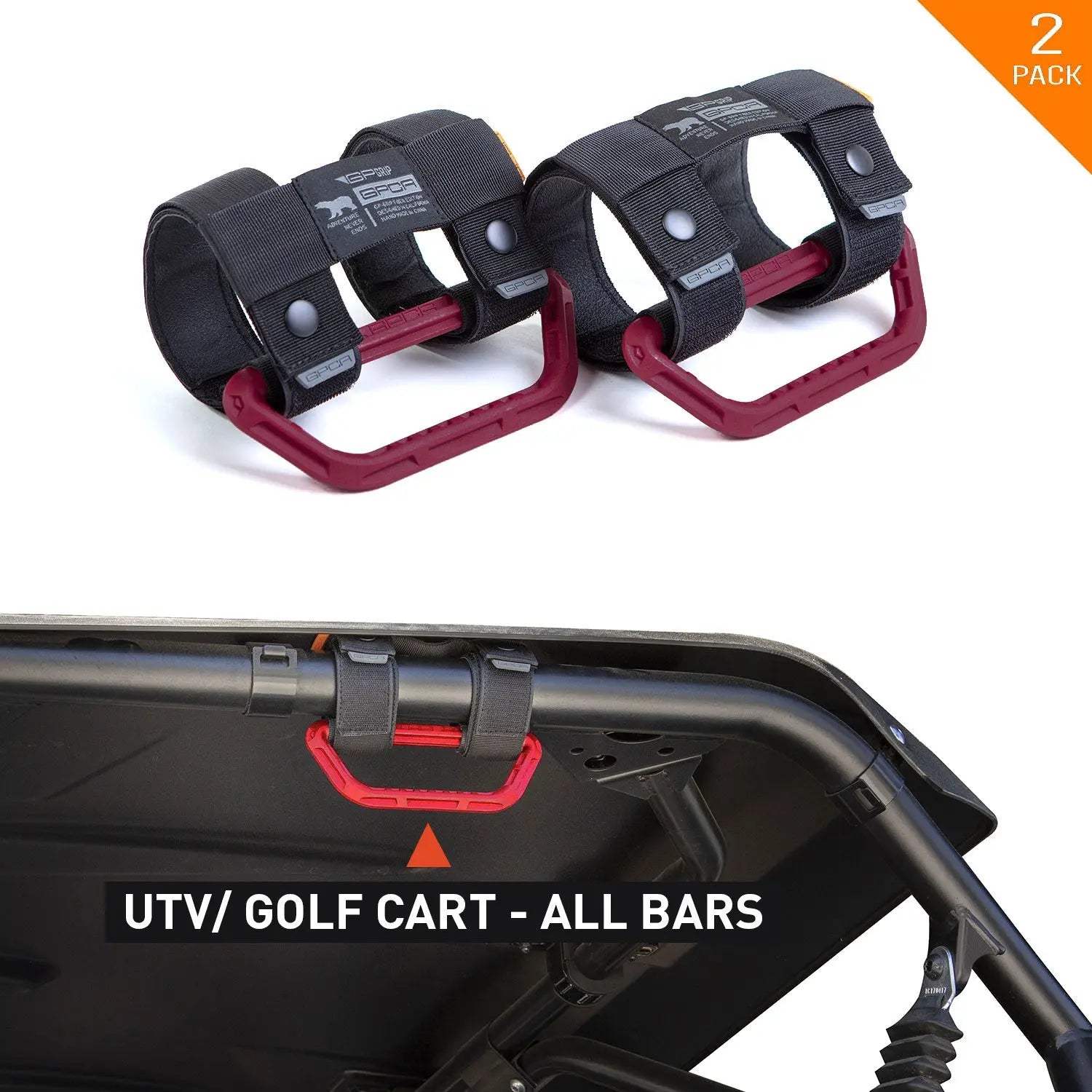 GP-Grip Universal — Fits 1"–5.5" Roll Bars & Tubes
