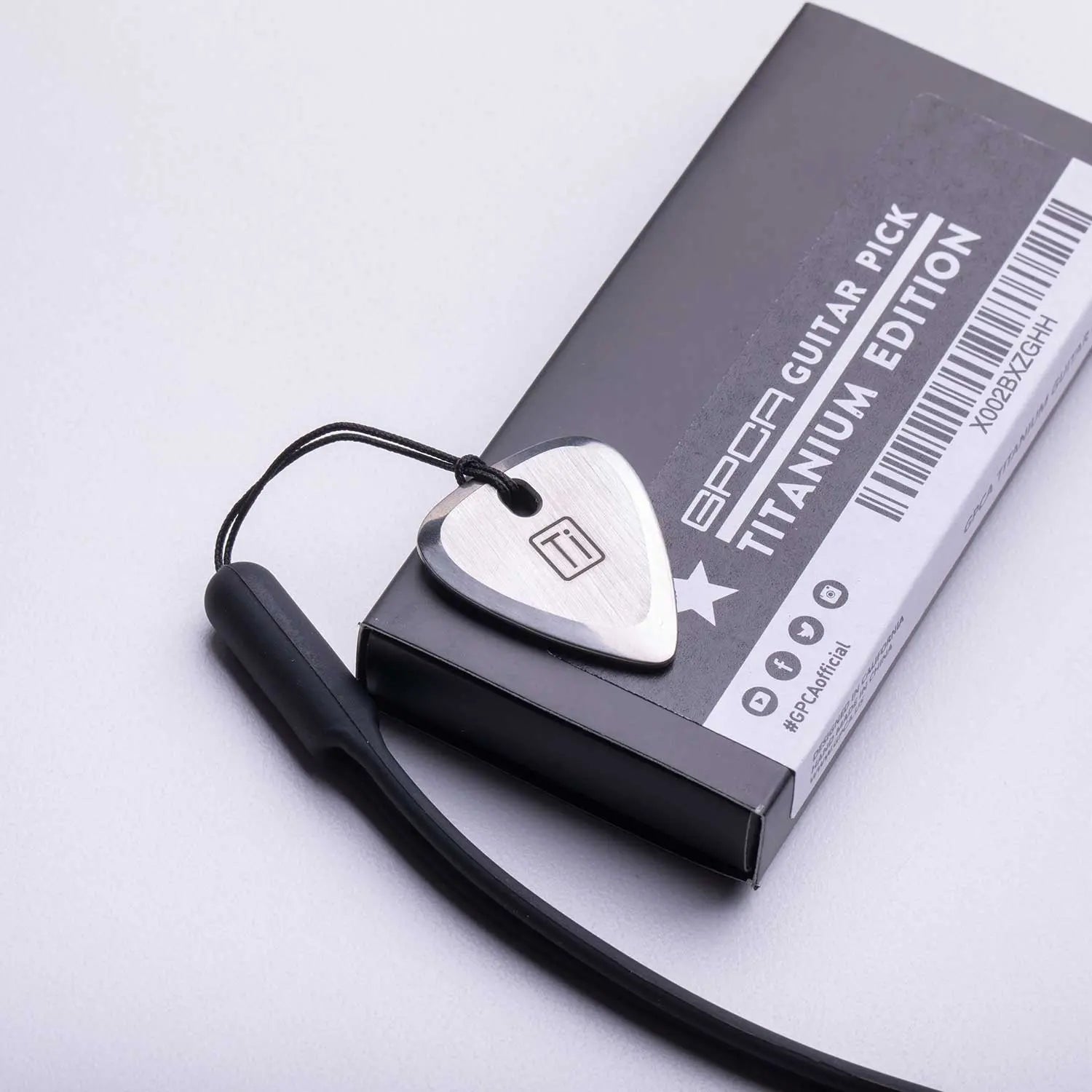 GPCA Titanium Guitar Pick Set