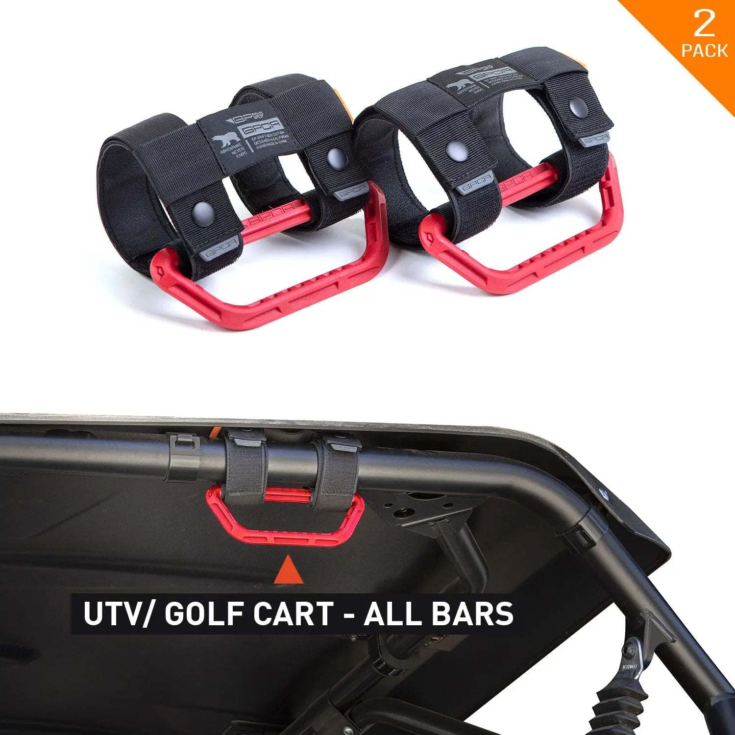 GP-Grip Universal — Fits 1"–5.5" Roll Bars & Tubes